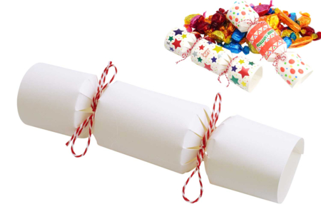 Crackers de Noël - 30 crackers à personnaliser - Papiers cadeaux et sacs – 10doigts.fr