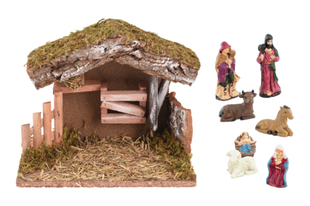 crèche noël et santons - Crèches et villages de Noël – 10doigts.fr