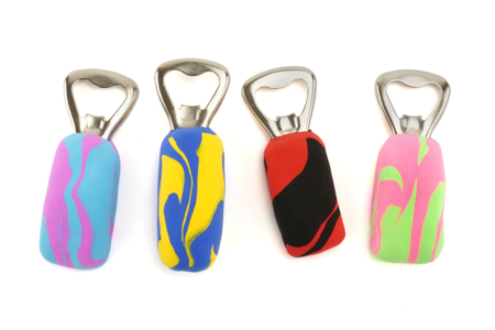 décapsuleur à personnaliser pâte à modeler - Objets pratiques pour papa : des cadeaux utiles à fabriquer – 10doigts.fr
