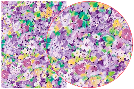 Papier Décopatch fleurs violettes - 3 feuilles N°828 - Papiers Décopatch – 10doigts.fr