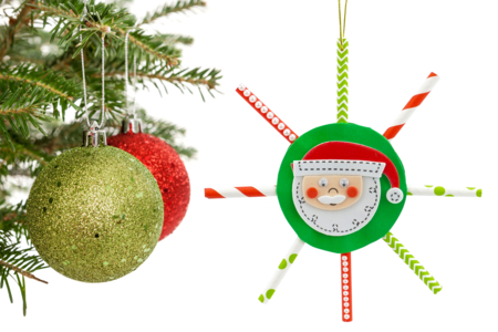 Étoiles de Noël avec des pailles en carton - Tutos Noël – 10doigts.fr