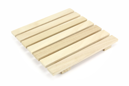 Dessous de plat en bois carré - Objets bois pour la cuisine – 10doigts.fr