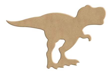 T-rex en bois à décorer - Supports plats – 10doigts.fr