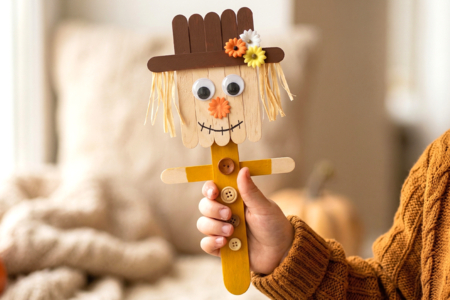 DIY épouvantail activité automne - Activités manuelles Automne – 10doigts.fr