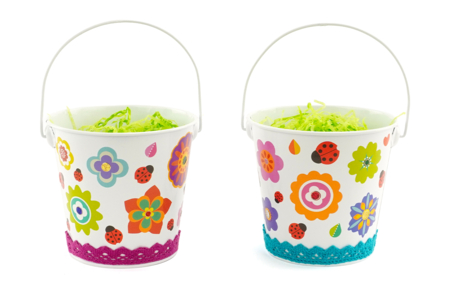 DIY seau pâques - Activités manuelles DIY Pâques – 10doigts.fr