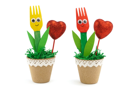 DIY tulipe cadeau fête des mères DIY - Activités manuelles Fête des Mères : des idées cadeaux à fabriquer avec amour – 10doigts.fr