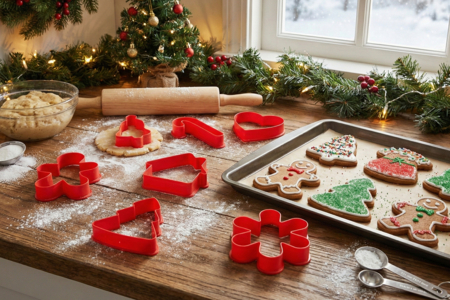 Emporte-pièces de Noël patisserie - Emporte-pièces créatifs pour enfants – 10doigts.fr