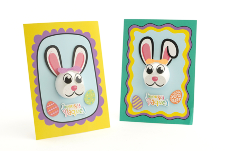 Fabriquer deco paques Lapin - Kits créatifs Pâques – 10doigts.fr