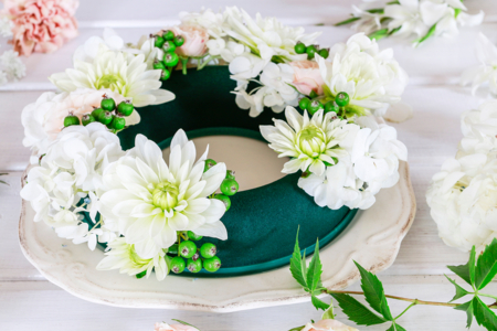 faire une couronne de fleurs - Supports pour Art Floral : Donnez vie à vos compositions – 10doigts.fr