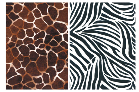 Feuilles mix decopatch Animaux - 4 feuilles - Papiers Décopatch – 10doigts.fr