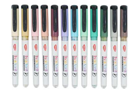 feutre acrylique pointe couleurs pastel - Marqueurs peinture – 10doigts.fr
