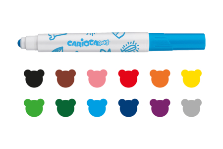 feutres carioca baby - Feutres 1er âge : l'éveil créatif et le graphisme des tout petits – 10doigts.fr
