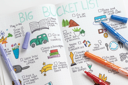 feutres fins journal DIY - Feutres pointes fines : la précision pour le dessin et l'écriture – 10doigts.fr