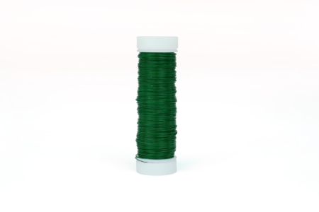 Fil métallique vert - 50 m - Fils aluminium – 10doigts.fr