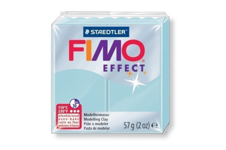 FIMO Pierre précieuse - Bleu glacier Quartz (306) - Pâtes Fimo Effect – 10doigts.fr
