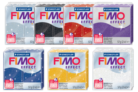 FIMO Effect à l'unité - Couleurs pailletées au choix - Fimo Effect – 10doigts.fr