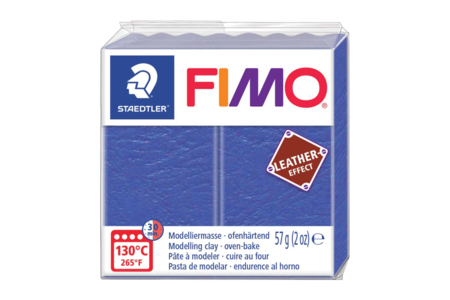 Fimo Effet Cuir - Indigo - Pâtes Fimo Effect – 10doigts.fr