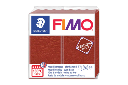 Fimo Effet Cuir - Rouille - Pâtes Fimo Effect – 10doigts.fr