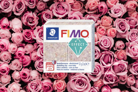 Fimo effect botanique -  rose 270 - Pâtes Fimo Effect – 10doigts.fr