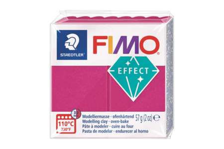 Fimo effect - Bordeaux métal (21) - Pâtes Fimo Effect – 10doigts.fr