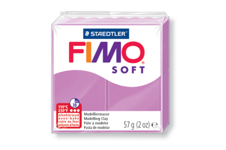 FIMO Soft - Lavande (62) - Pâtes Fimo Soft – 10doigts.fr
