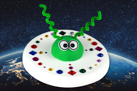 Frisbee de l'espace - Tutos Personnages rigolos – 10doigts.fr