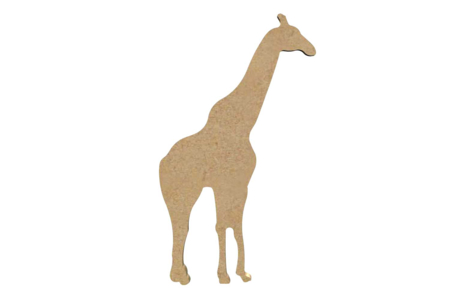 Girafe en bois à décorer - Animaux en bois – 10doigts.fr