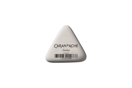 Gomme triangulaire Caran d'Ache - Accessoires de dessin Beaux-Arts – 10doigts.fr