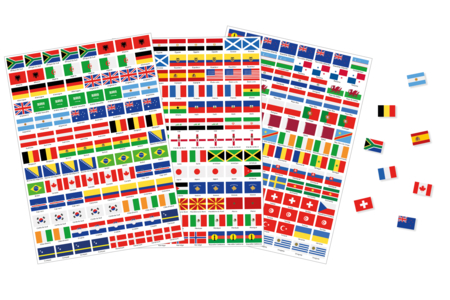 gommettes coupe du monde - Gommettes Histoires et décors – 10doigts.fr