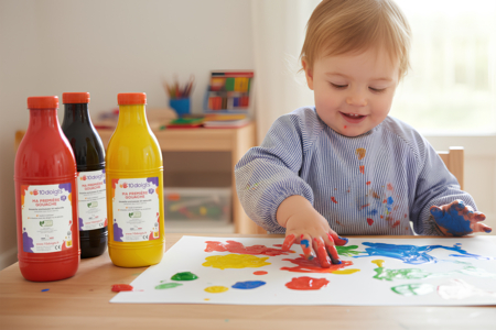 gouache bébé enfants  - Peintures bébé – 10doigts.fr