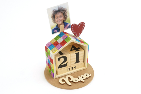 idée cadeau fête des pères calendrier - Activités manuelles fête des pères – 10doigts.fr