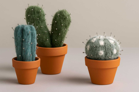 jardin en laine cardée - Feutrage - Arts plastiques – 10doigts.fr