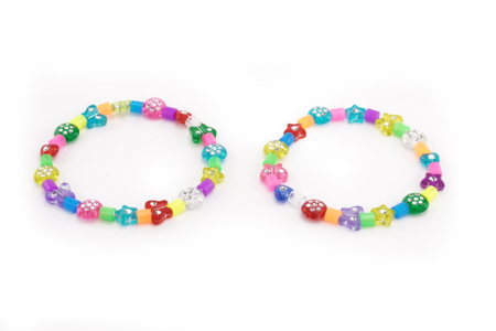 Kit  bracelets "diamants" - 40 bracelets - Kits bijoux – 10doigts.fr