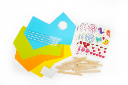 Kit Carte Nichoir Bonne Fete - Kits fête des parents – 10doigts.fr