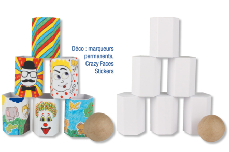 Kit "Chamboule tout" - Kits ludiques – 10doigts.fr