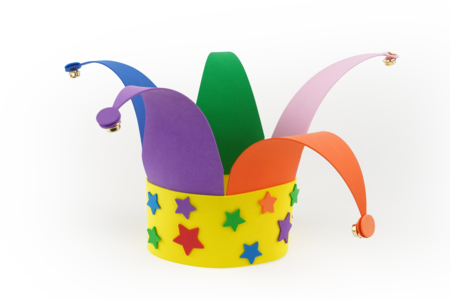 Kit chapeaux arlequins + accessoires - 4 pièces - Kits créatifs Carnaval – 10doigts.fr