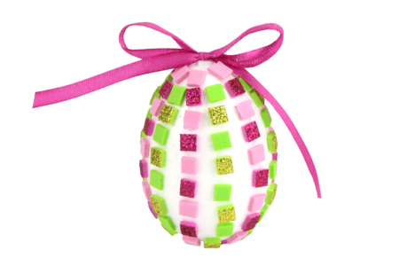 Kit 6 œufs à décorer en mosaiques - Kits activités Pâques – 10doigts.fr