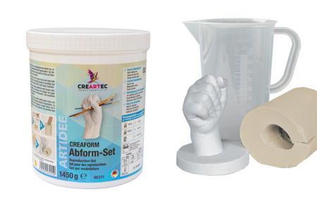 kit empreinte de mein moulage - Empreinte - Modelage et moulage – 10doigts.fr