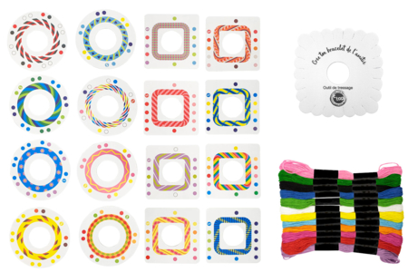 kit kumihimo - Bracelets Brésiliens – 10doigts.fr