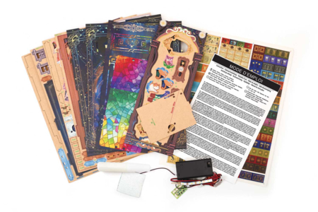 kit Maquette 3D lumineuse - "Maison Magique" - Maquettes en bois – 10doigts.fr