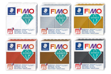 Kit pâtes Fimo - Couleurs Métallisées - Packs Promo pâtes Fimo : des assortiments exclusifs au meilleur prix – 10doigts.fr