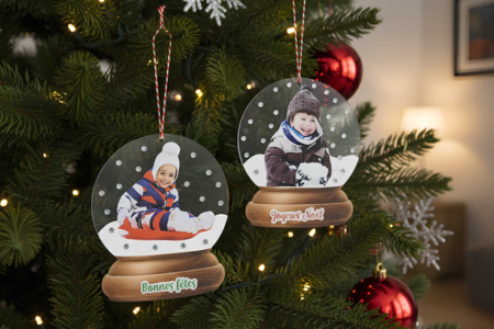 Kit suspensions boule à neige - Kits créatifs de Noël pour les enfants – 10doigts.fr