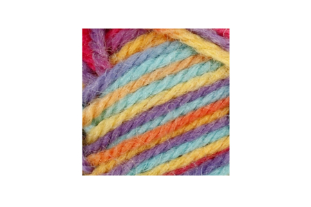 Pelote de laine multicolore - Tricot, Laine – 10doigts.fr
