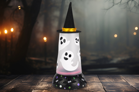 Lampe fantômes - Tutos Halloween – 10doigts.fr