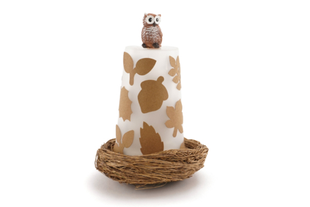 lampe hibou - Activités manuelles Automne – 10doigts.fr