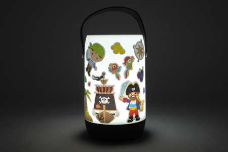 lampe veilleuse pirates - Articles lumineux, guirlandes et bougies LED – 10doigts.fr