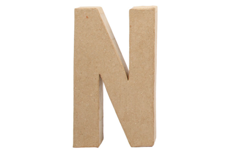 Lettres "NOEL" en carton papier mâché - Lettres en carton – 10doigts.fr