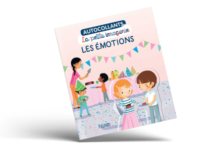 Livre : gommettes bébé, les émotions - Gommettes Pédagogiques – 10doigts.fr