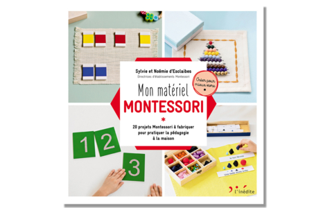 Livre : Mon matériel MONTESSORI - Livres activités créatives – 10doigts.fr