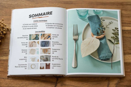 Livre : Objectif macrame - Livres de Mercerie créative – 10doigts.fr